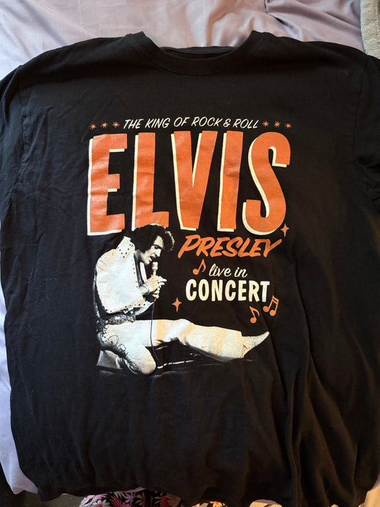 Used Elvis Live Unisex Tee