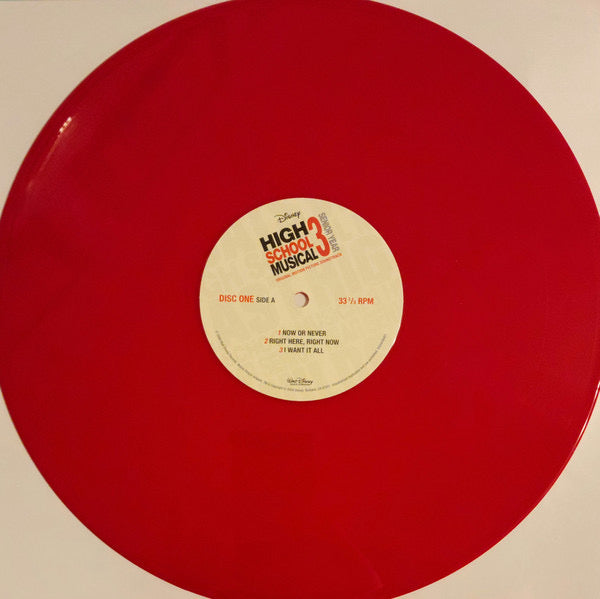 High School Musical 3 OST (SEALED) (RED/WHITE)