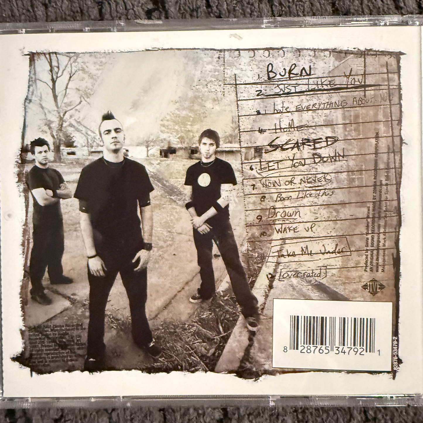 Three Days Grace- Self Titled CD