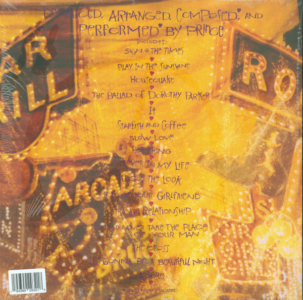 Prince-Sign "O" The Times (NEW) (Clear with White Swirl)