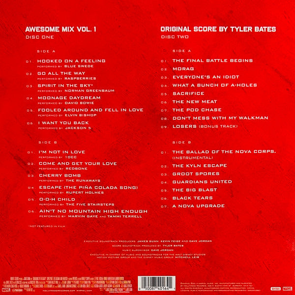 Various Artists- Guardians of the Galaxy Vol. 1 OST (USED) (Pink/yellow swirl)