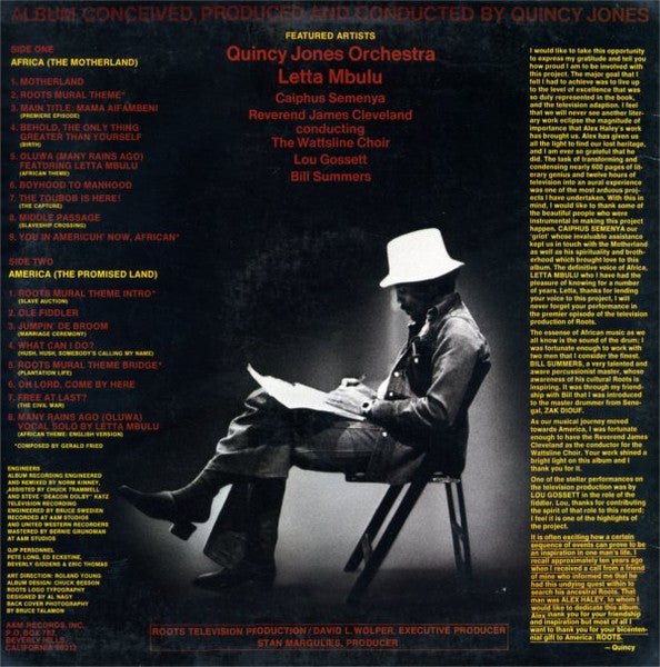 Quincy Jones – Roots (The Saga Of An American Family) (SEALED)