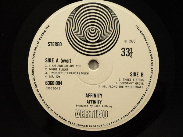Affinity- Affinity (USED)