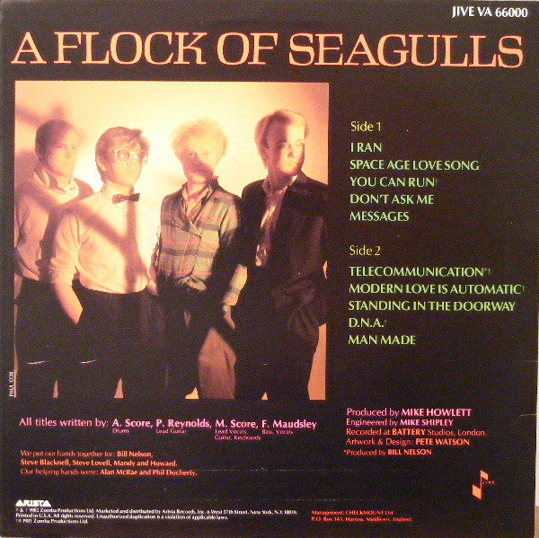 A Flock Of Seagulls - A Flock Of Seagulls (USED)