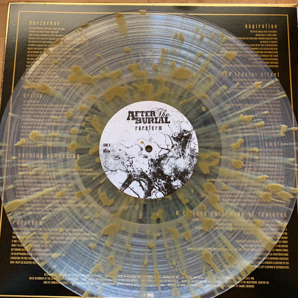 After the Burial-Rareform (USED) (CLEAR WITH GOLD SPLATTER)