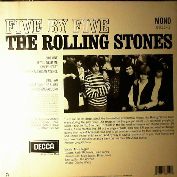 the Rolling Stones-Five By Five (2010 EU) (USED)