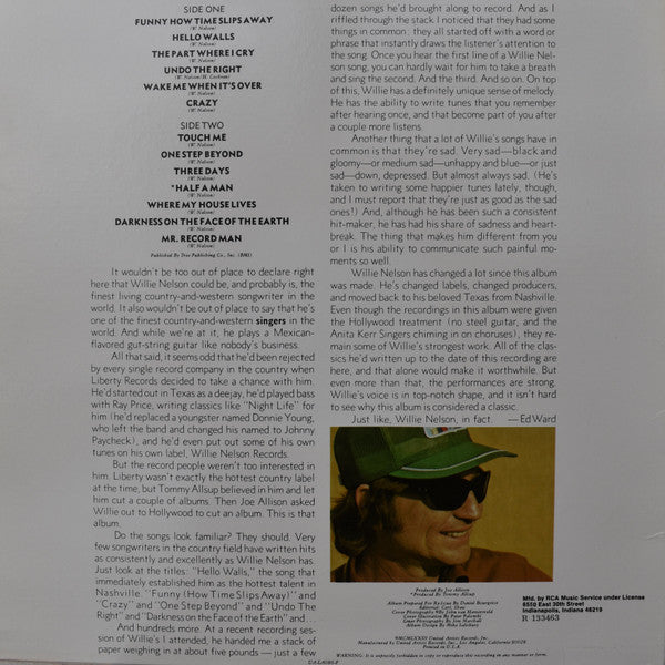 Willie Nelson-the Best of Willie Nelson (used)
