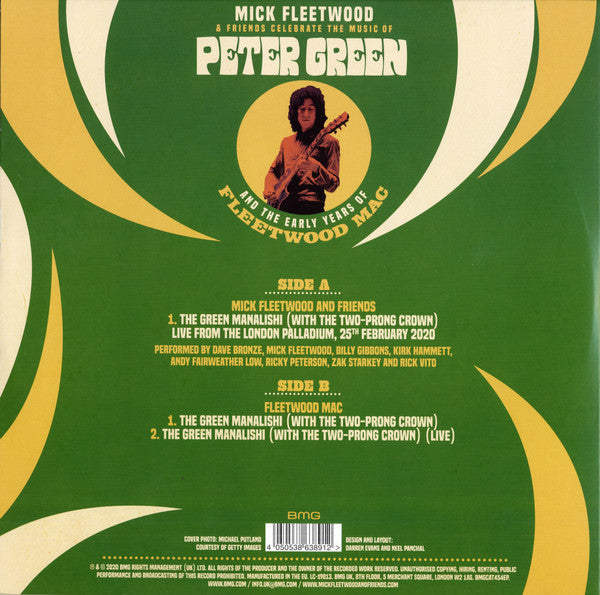 Mick Fleetwood and Friends-The Green Manalishi (With the Two-Pronged Crown) (SEALED) (RSD 2021) (GREEN)