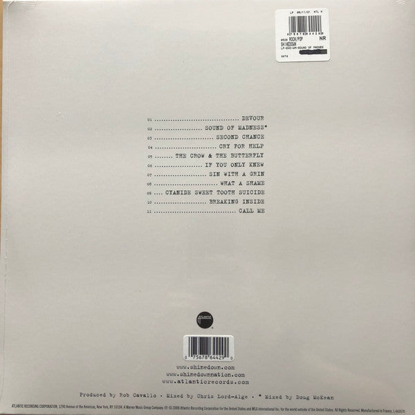 Shinedown-Sound of Madness (NEW) (CLEAR)