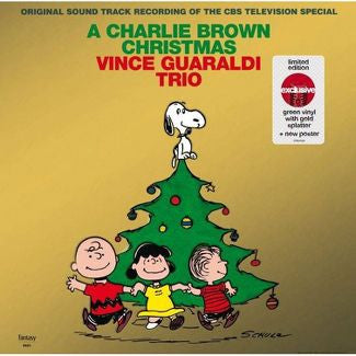 Vince Guaraldi Trio-A Charlie Brown Christmas (NEW) (GREEN WITH GOLD SPLATTER)