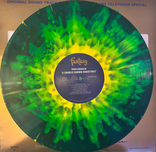 Vince Guaraldi Trio-A Charlie Brown Christmas (NEW) (GREEN WITH GOLD SPLATTER)