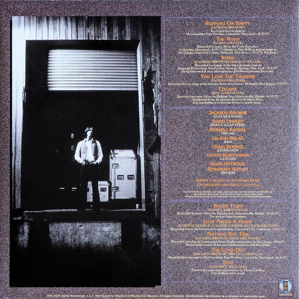 Jackson Browne – Running On Empty (2023 180g Reissue) (USED)