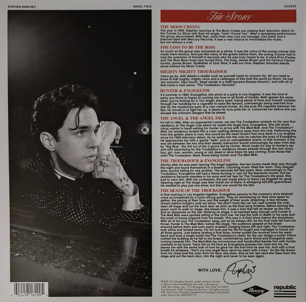 Stephen Sanchez – Angel Face (USED)