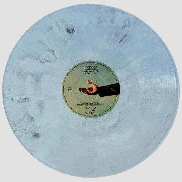 Justin Timberlake – Everything I Thought It Was (SEALED) Silver & Black (Metallic Silver)