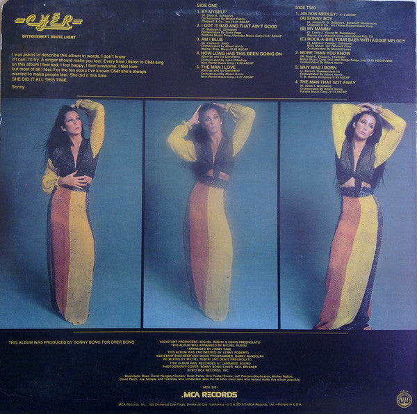 Cher-Bittersweet White Light (USED)