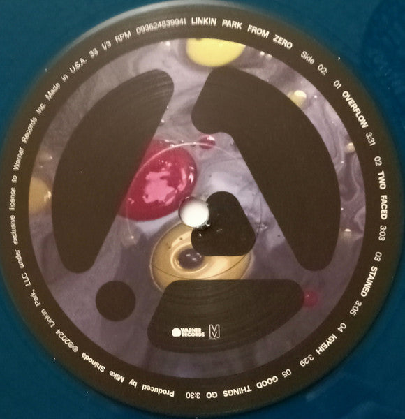 Linkin Park-From Zero (Transparent Sea Blue) (USED)