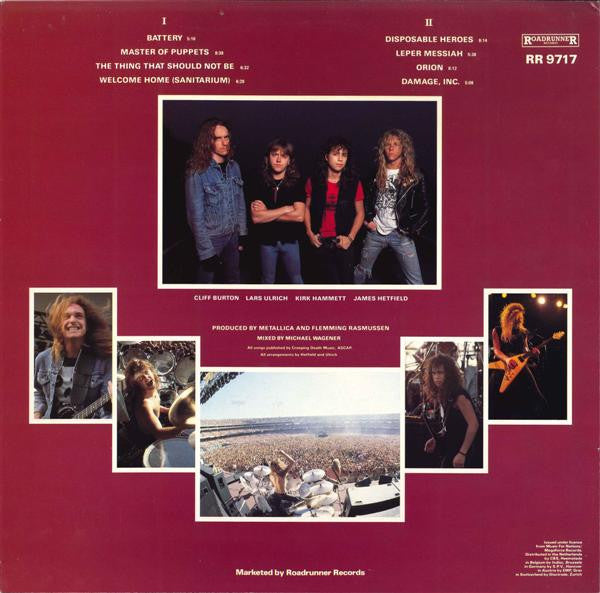 Metallica-Master of Puppets (SEALED)