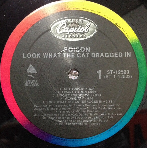 Poison-Look What the Cat Dragged In (USED)