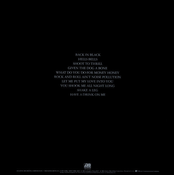 AC/DC – Back In Black (USED)