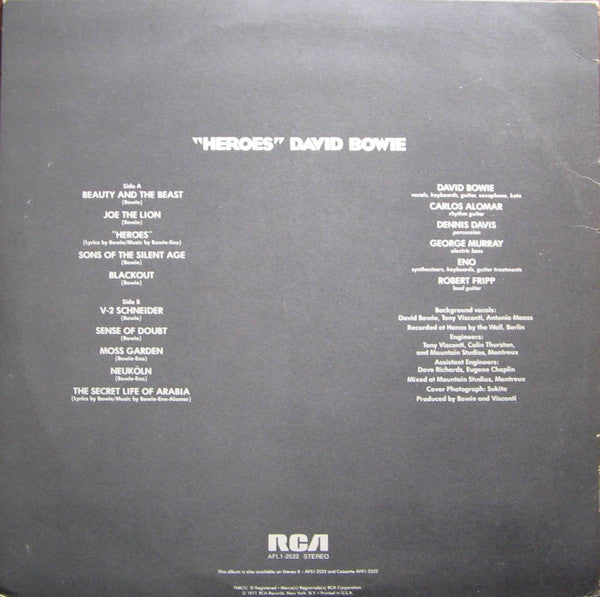 David Bowie – "Heroes" (USED)