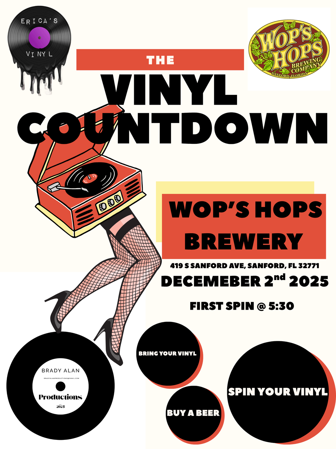 The Vinyl Countdown!