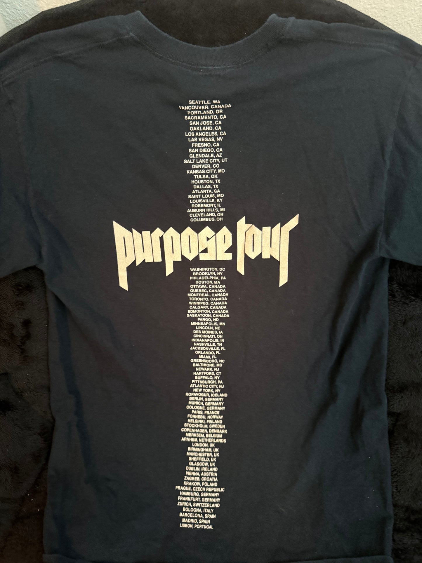 Justin Beiber Purpose Tour Tee