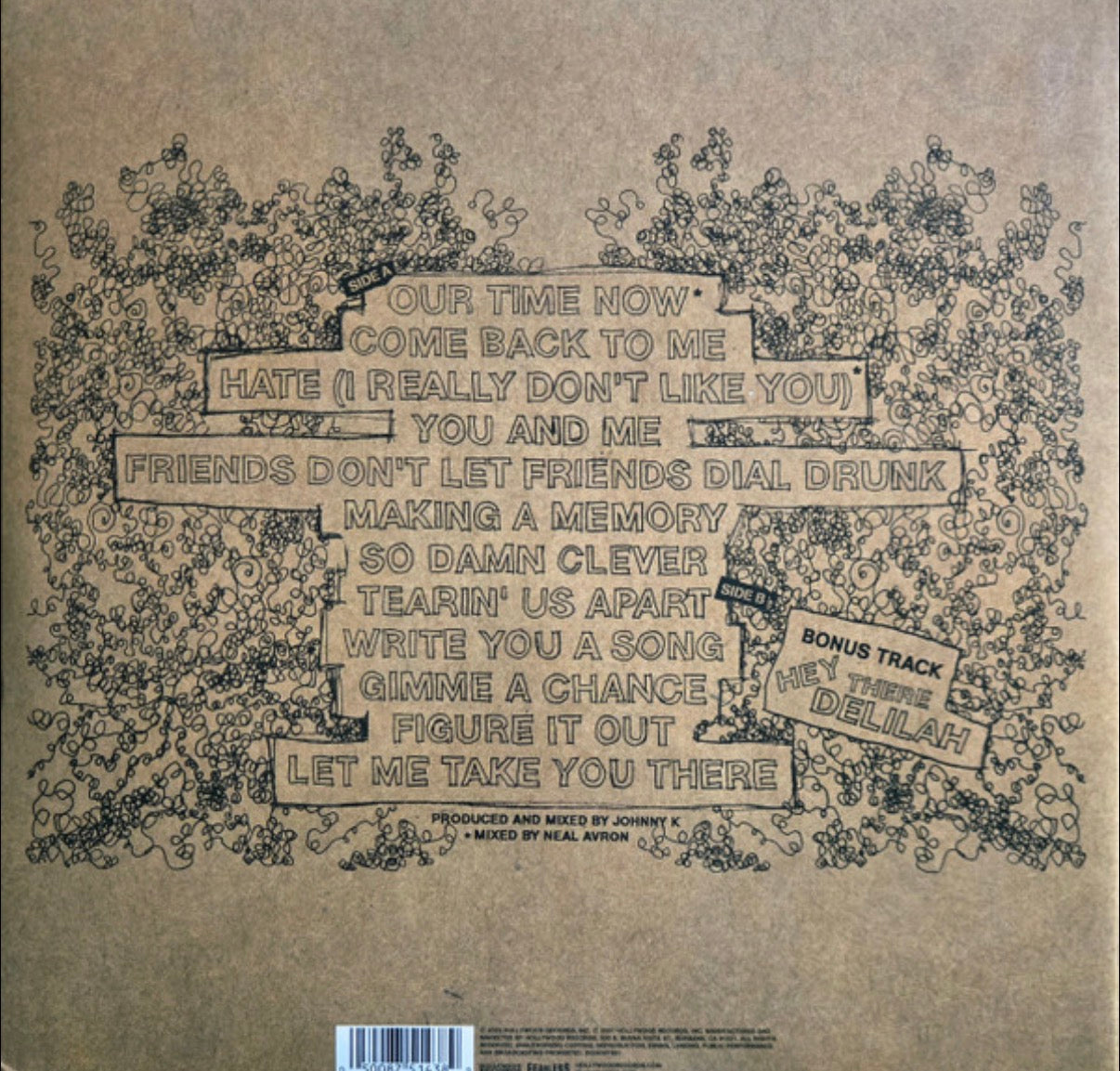 Plain White T’s-Every Second Counts (BLUE)