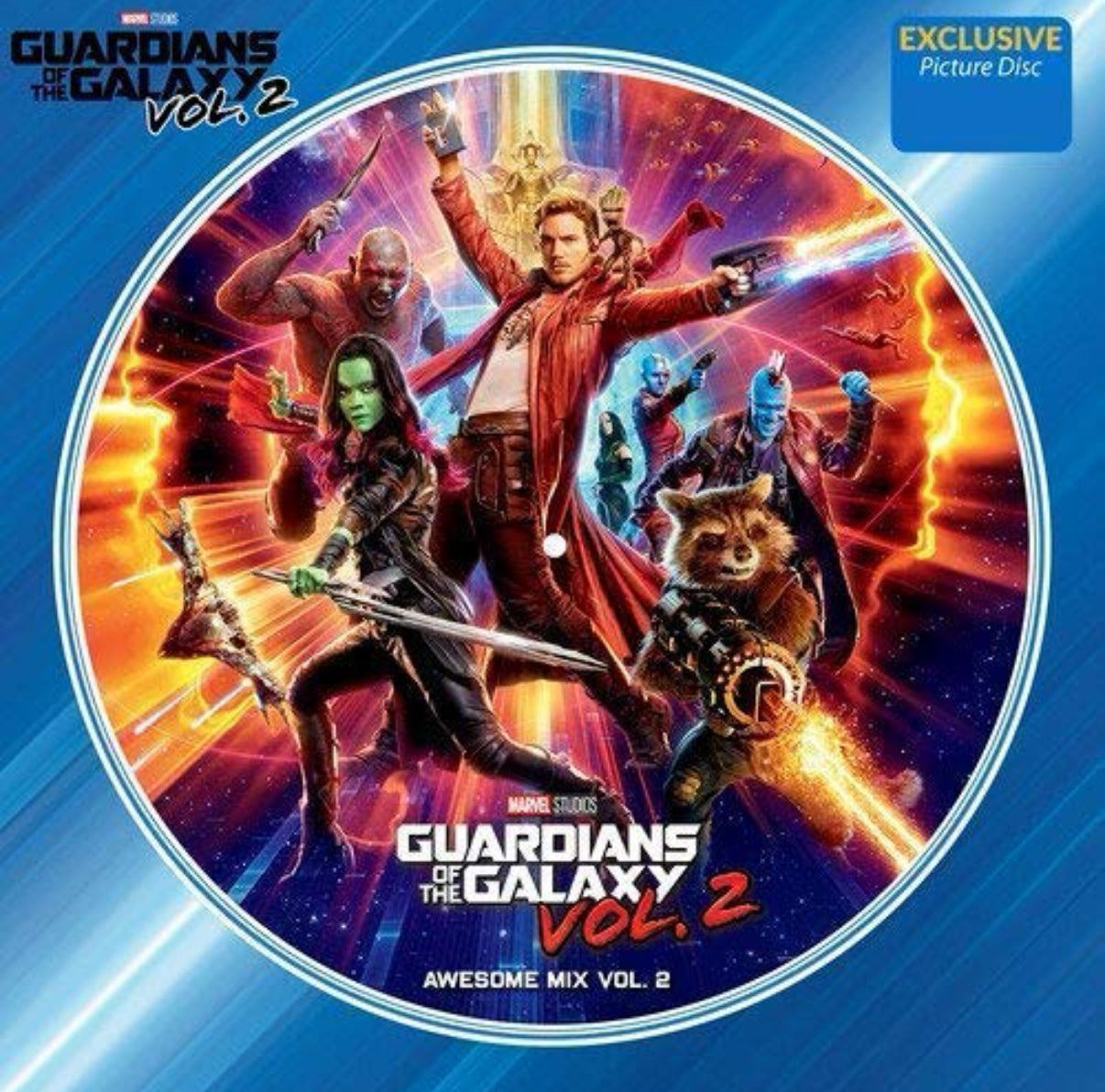 Various-Guardians of the Galaxy Vol 2 (SEALED) (picture disc)