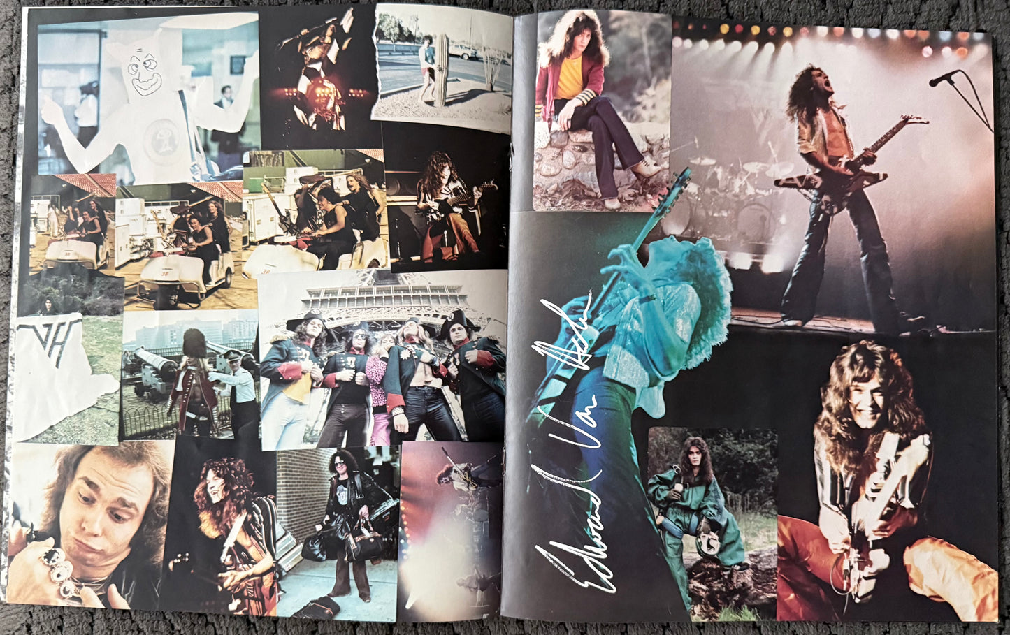 1979 Van Halen World Tour Program