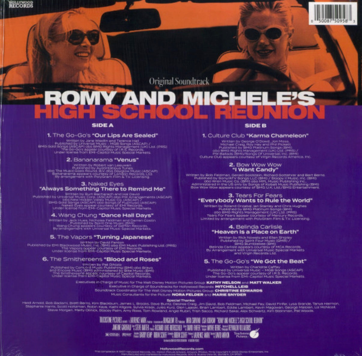 Various-Romy And Michele's High School Reunion (Original Soundtrack) (SEALED,PURPLE)