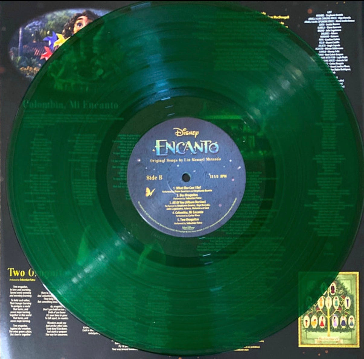 Disney-Encanto OST (SEALED,GREEN)