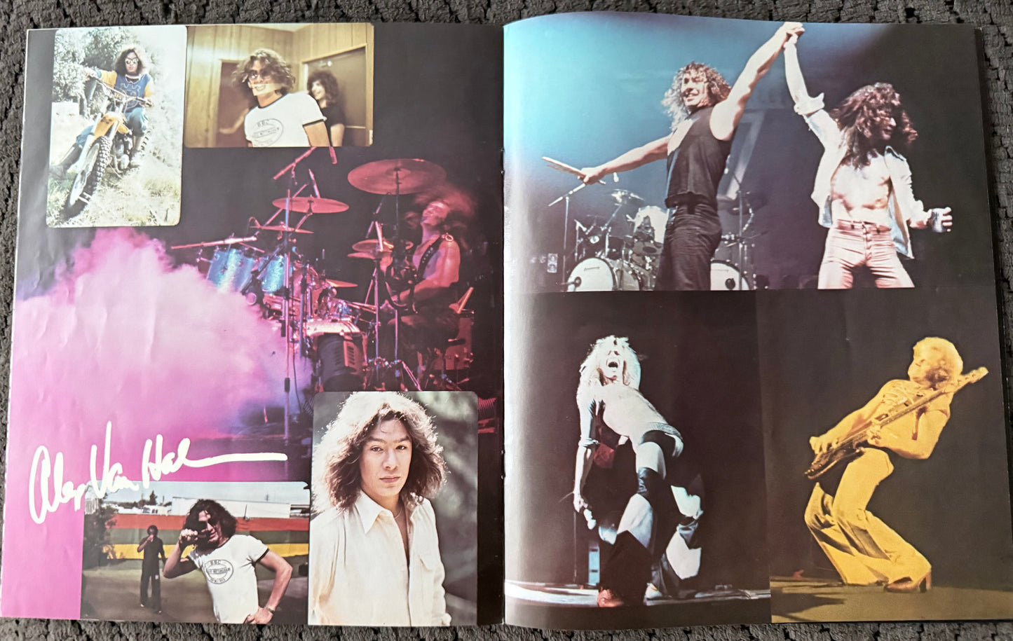 1979 Van Halen World Tour Program