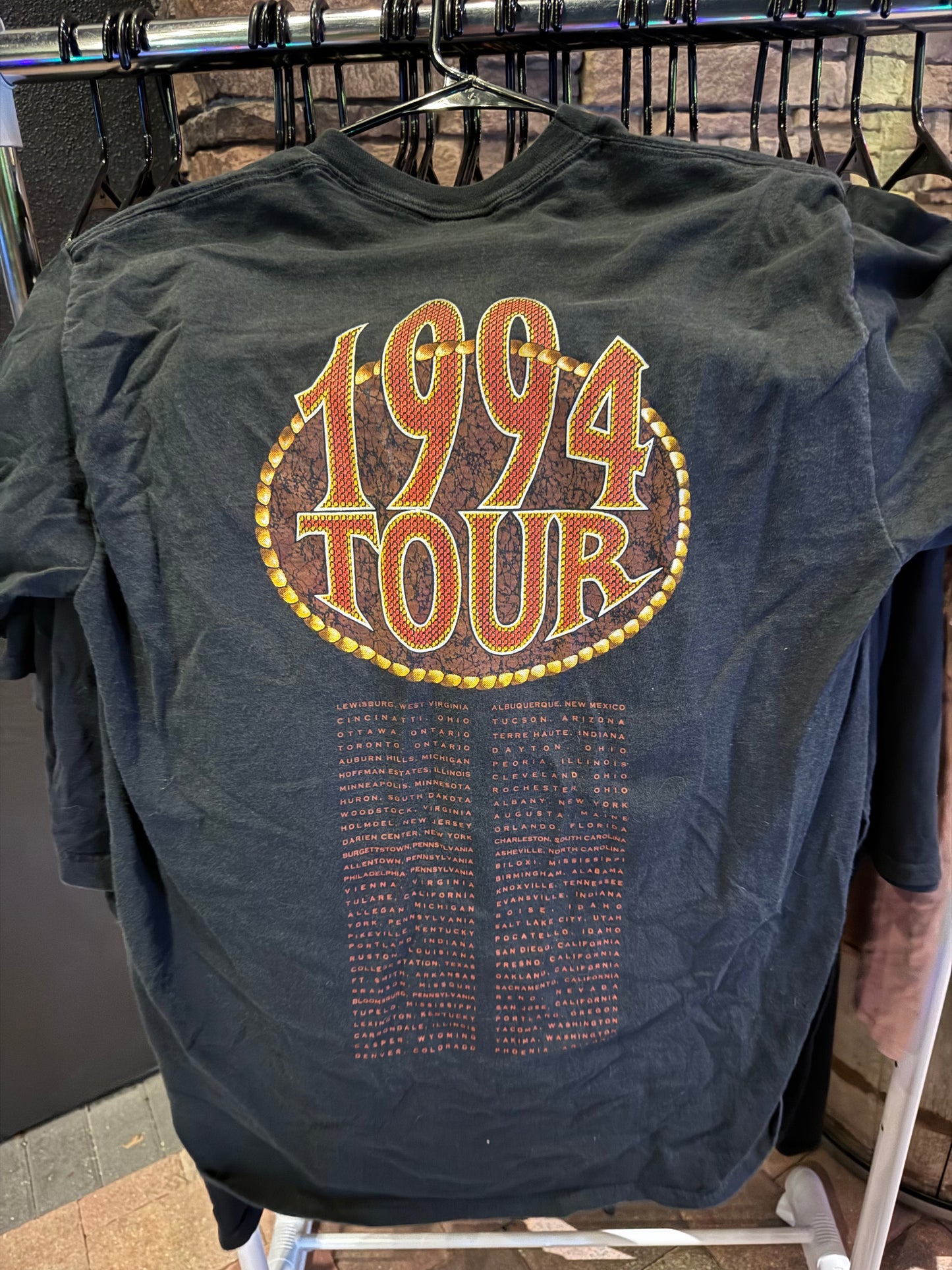 Vintage John Michael Montgomery 1994 Tour shirt