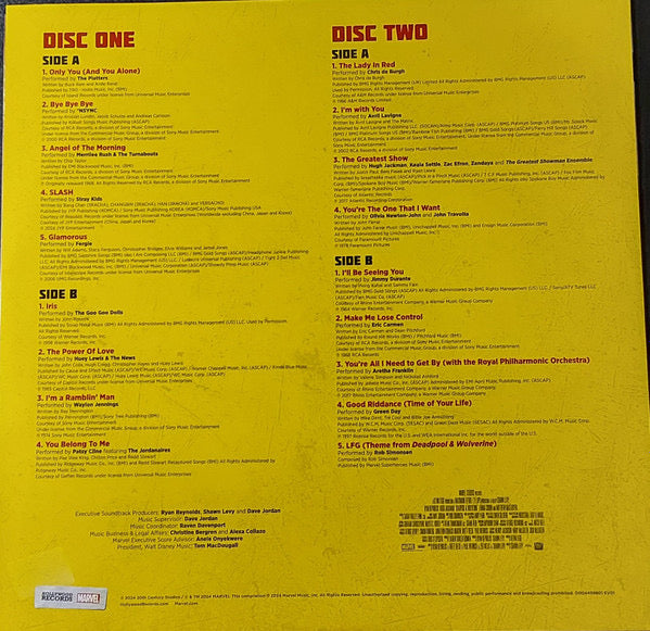 Various Artists-Deadpool and Wolverine OST (NEW) (MULTICOLOR)