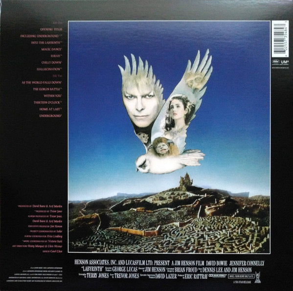 David Bowie-Labyrinth Original Soundtrack of the Jim Henson Film (NEW)