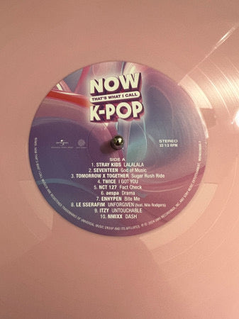 Various- Now That’s What I Call K-Pop (NEW) (OPAQUE PINK)