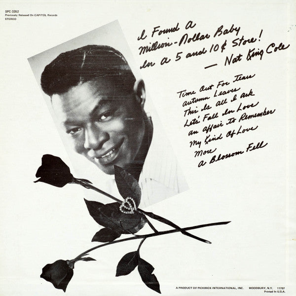 Nat King Cole- A Blossom Fell (USED)