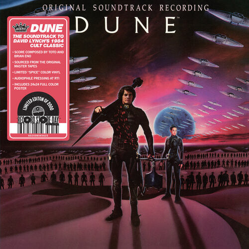 Various ‎– Dune (Original Soundtrack Recording) (SEALED) (ORANGE)