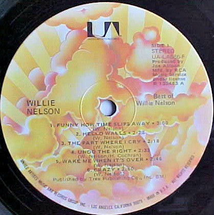 Willie Nelson-the Best of Willie Nelson (used)