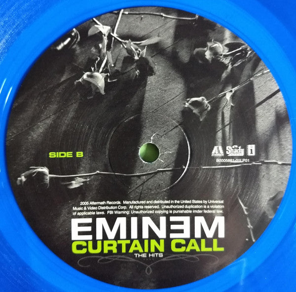 Eminem MTBMB hotsell Side B & Curtian Call 2 Sealed Vinyl