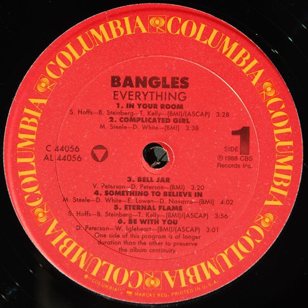 Bangles- Everything (USED)