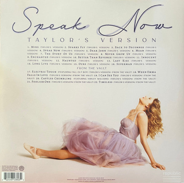 Taylor Swift – Speak Now (Taylor's Version) (Orchid) (USED)