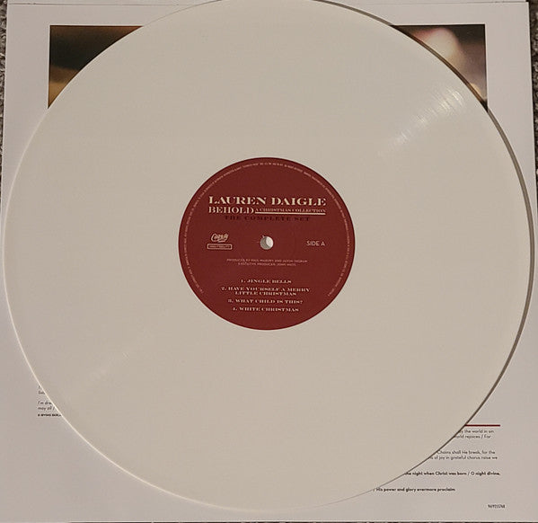 Lauren Daigle – Behold (A Christmas Collection) (WHITE) (USED)