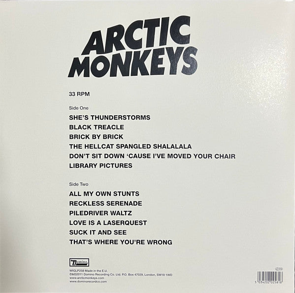 Arctic Monkeys-Suck it and See (USED)