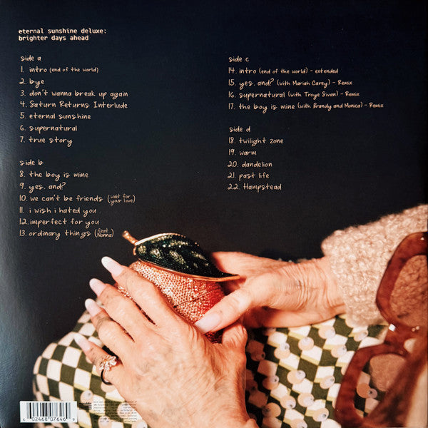 Ariana Grande – Eternal Sunshine Deluxe: Brighter Days Ahead (Translucent Marbel) (USED)