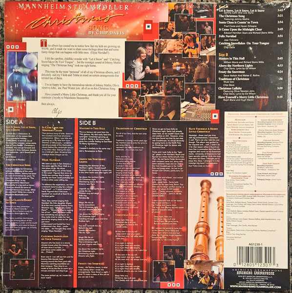 Mannheim Steamroller By Chip Davis – Christmas Song (SEALED) (RED)
