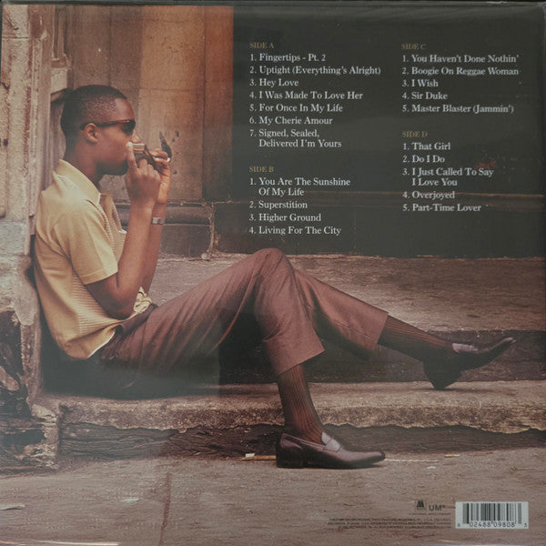 Stevie Wonder – The Definitive Collection (SEALED) (Gold and Yellow Silver Marbled)