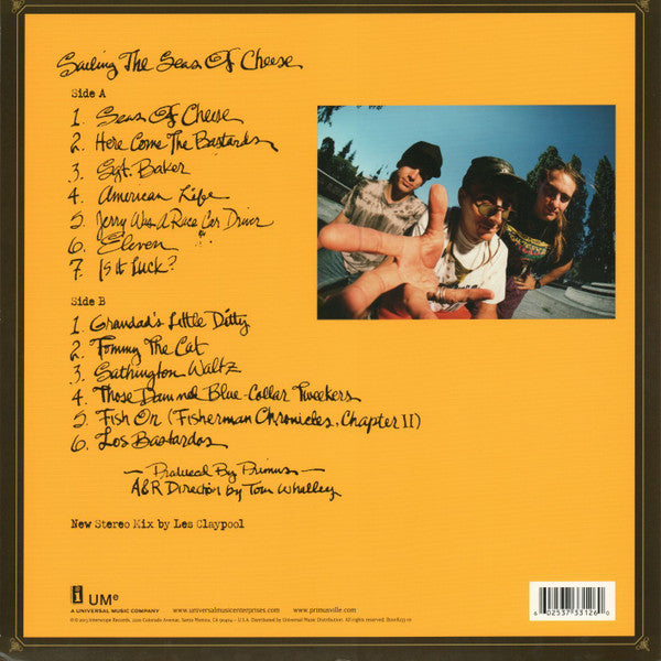 Primus – Sailing The Seas Of Cheese (USED)