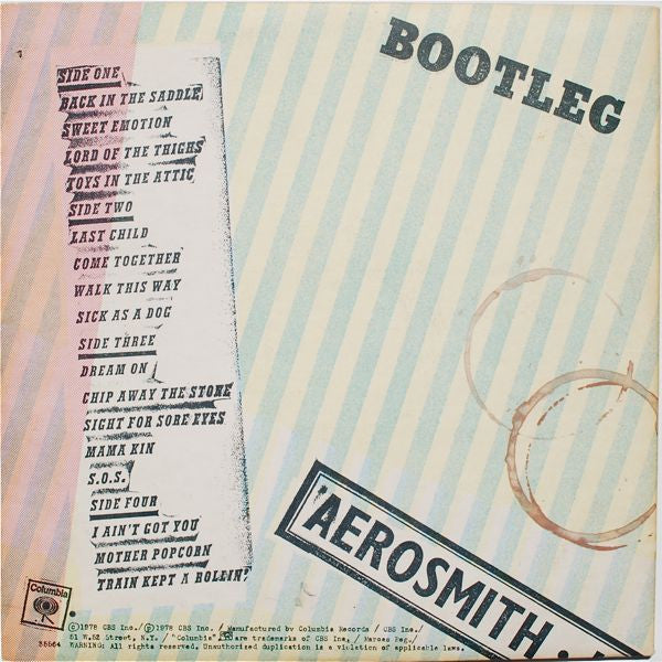 Aerosmith – Live! Bootleg (USED)