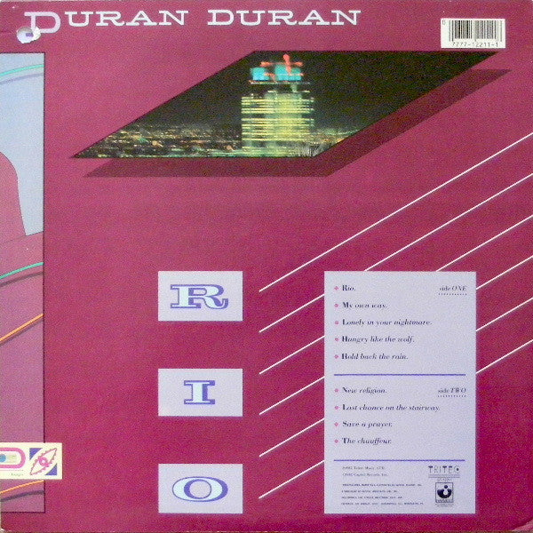 Duran Duran-Rio (USED)